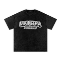 MKULTRA Snow Washed Oversized Cotton T-Shirt