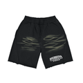 MKULTRA Posse Vintage Washed Tiger Stripes Short Pants