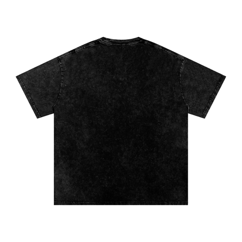 MKULTRA Snow Washed Oversized Cotton T-Shirt